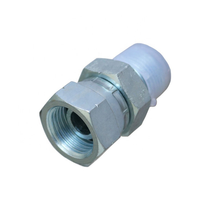 double thread adapter male Hydraulic Union Fitting bsp to female npt thread hose hex connector