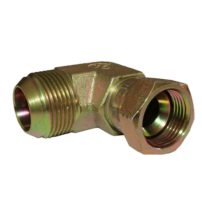 One year warrantee factory Copper Union Elbow JIC thread 90 degree hydraulic fittings Connectors