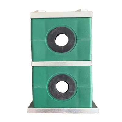 DIN 3015 pp Heavy Duty Tube Clamps two layer green light series